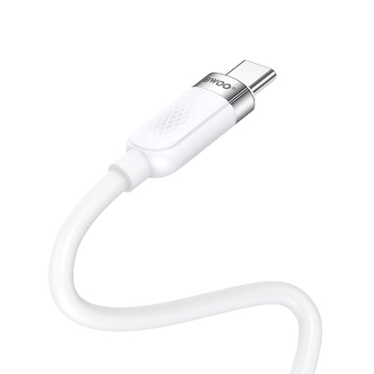 USB-C Daten- und Ladekabel - USB-C BWOO BO-X315C, 100W, 1m, Weiß