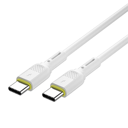 Daten- und Ladekabel USB-C - USB-C WiWu Wi-C034, 60W, 1.2m, Weiß