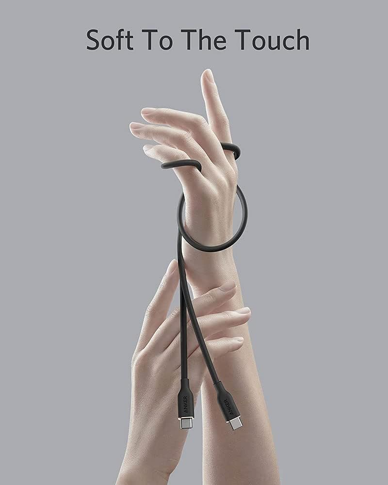 USB-C Daten- und Ladekabel - USB-C Anker PowerLine III, 100W, 0.9m, Schwarz A8552H11