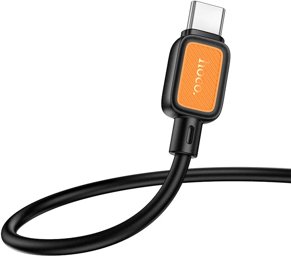 USB-A to USB-C Data and Charging Cable HOCO X108, 18W, 1m, Black