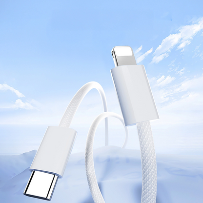 USB-C - Lightning Lade- und Datenkabel Joyroom S-A45, 30W, 1m, Weiß