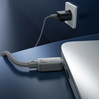 Daten- und Ladekabel USB-C - USB-C HOCO X113, 60W, 1m, Grau