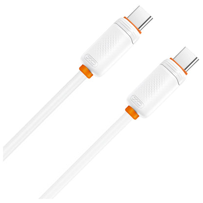 Daten- und Ladekabel USB-C - USB-C XO Design NB-Q302B, 60W, 1m, Weiß