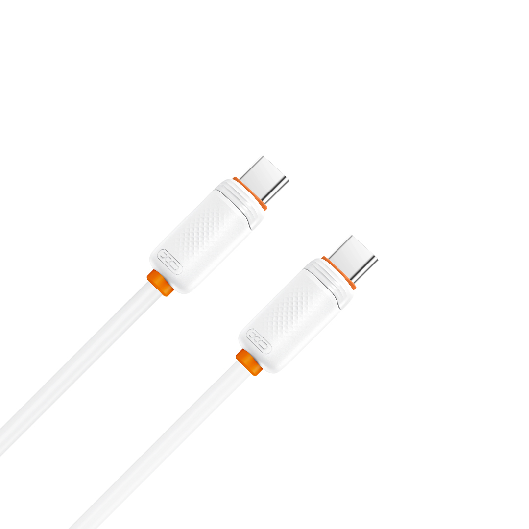 Daten- und Ladekabel USB-C - USB-C XO Design NB-Q298, 240W, 1m, Weiß