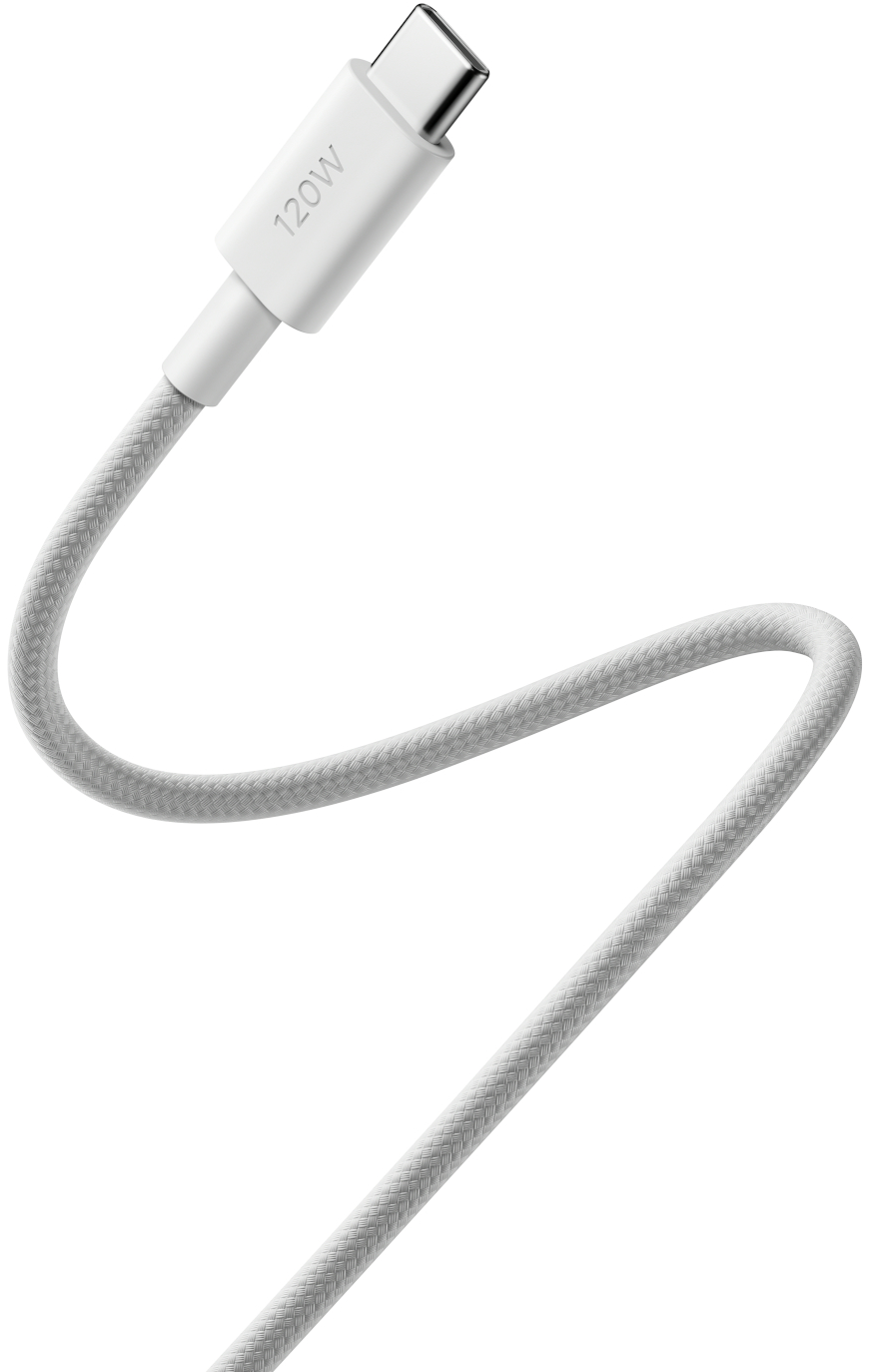 USB-C Daten- und Ladekabel - USB-C Xiaomi, 120W, 2m, Weiß BHR087AGL