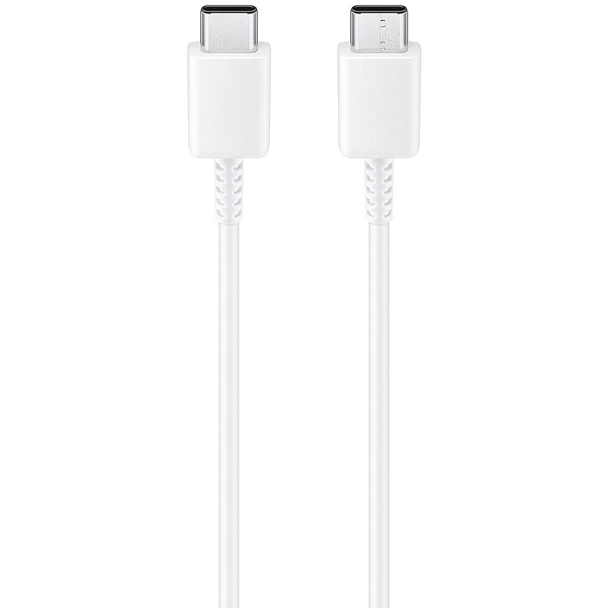 Data and Charging Cable USB-C - USB-C Samsung EP-DA705, 25W, 1m, White EP-DA705BWEGWW