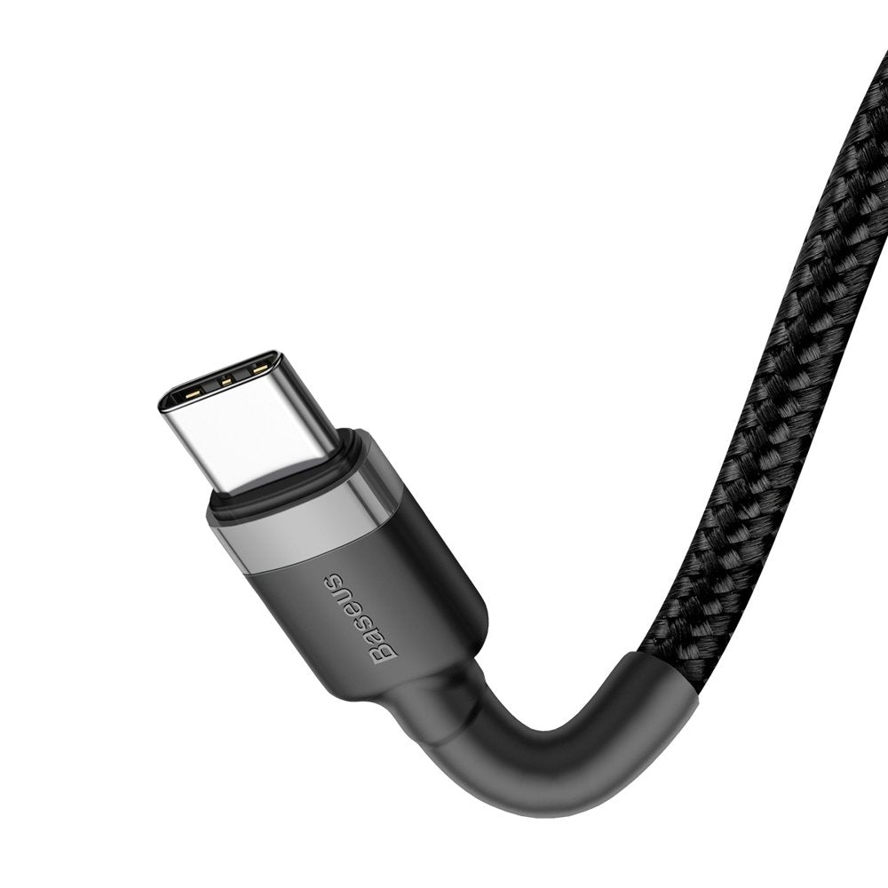 Daten- und Ladekabel USB-C – USB-C Baseus Coffee, 60 W, 1 m, Schwarz CATKLF-GG1