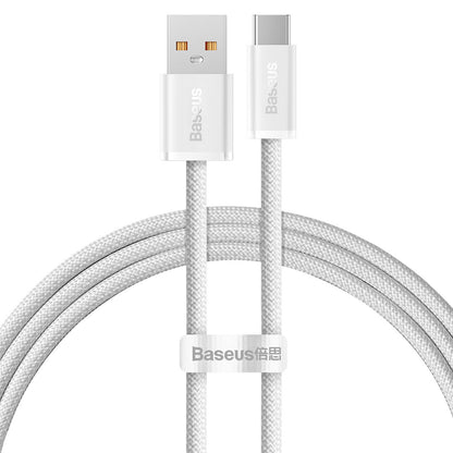 USB-A - USB-C Daten- und Ladekabel Baseus Dynamic Series, 100W, 1m, Weiß CALD000602
