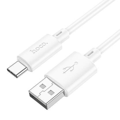 Daten- und Ladekabel USB-A - USB-C HOCO X88, 18 W, 1 m, Weiß