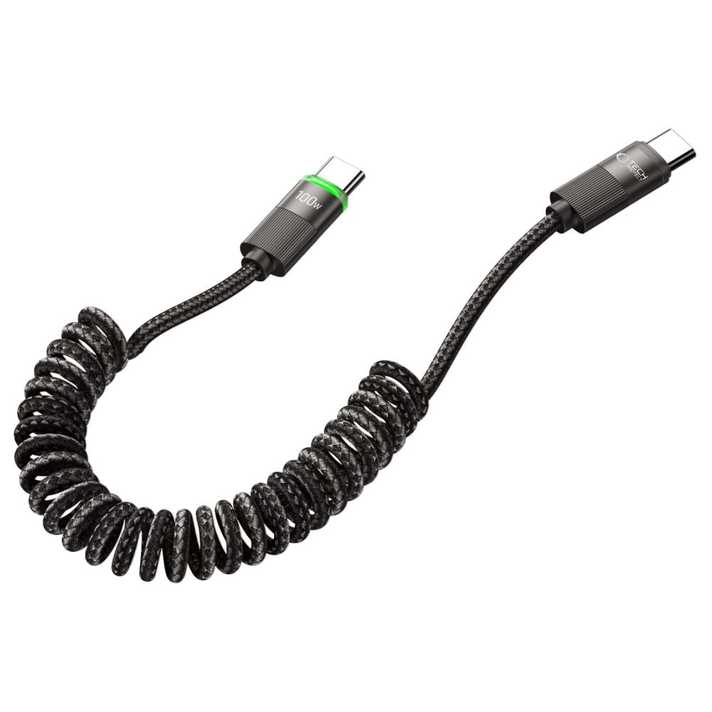 USB-C Daten- und Ladekabel - USB-C Tech-Protect UB20T Ultraboost, 100W, 1.8m, Schwarz