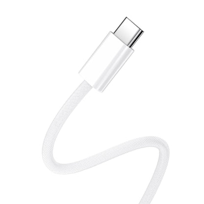 USB-C Daten- und Ladekabel - USB-C BWOO BO-X284, 60W, 1m, Weiß