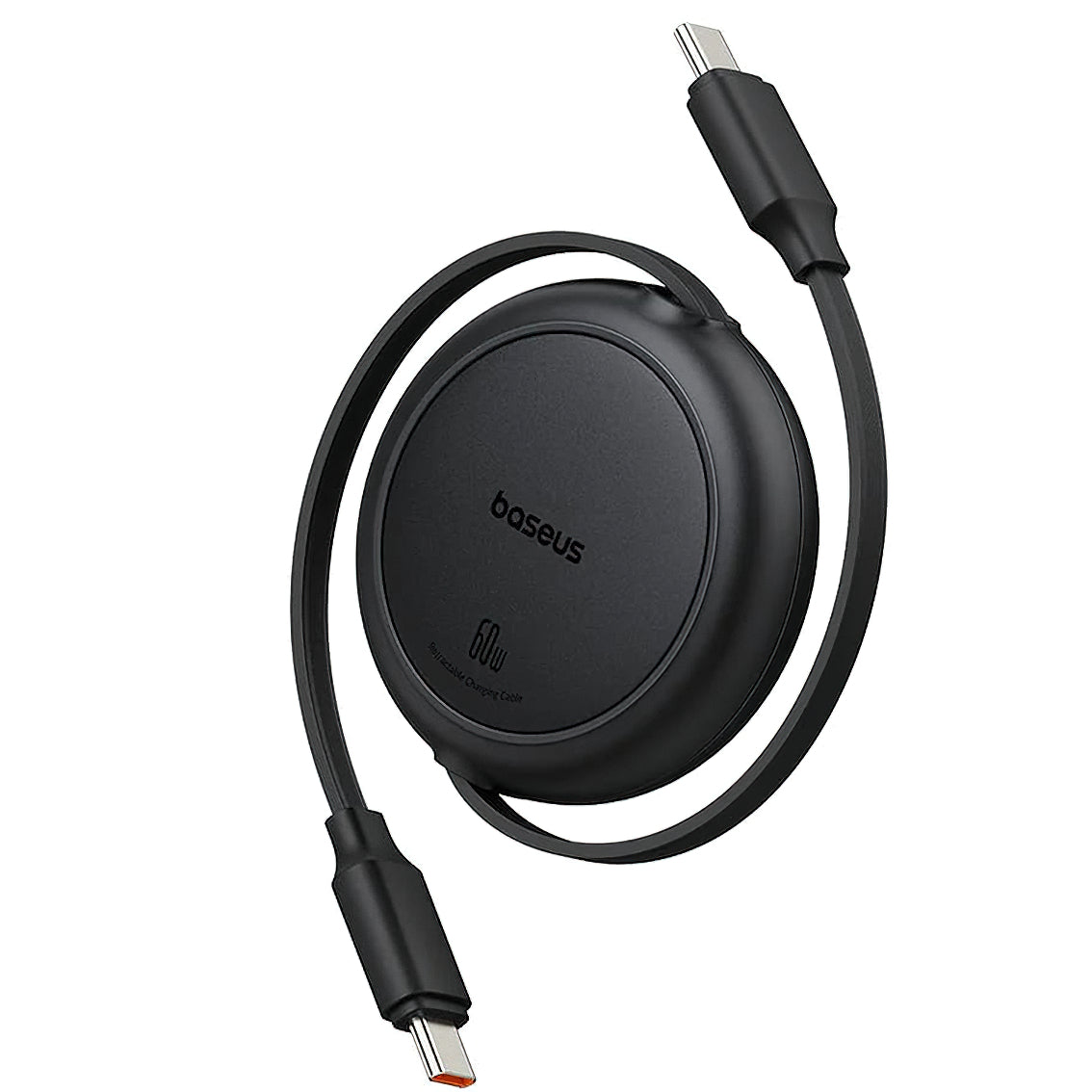 USB-C Daten- und Ladekabel - USB-C Baseus Free2Pull Mini Retractable, 60W, 1m, Schwarz P10364500111-01