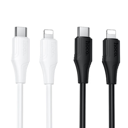 USB-C to Lightning Data and Charging Cable HOCO X124, 27W, 1m, Black