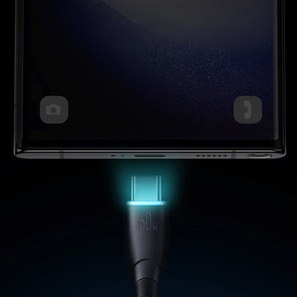 USB-C Daten- und Ladekabel - USB-C Joyroom S-A32, 60W, 1m, Schwarz