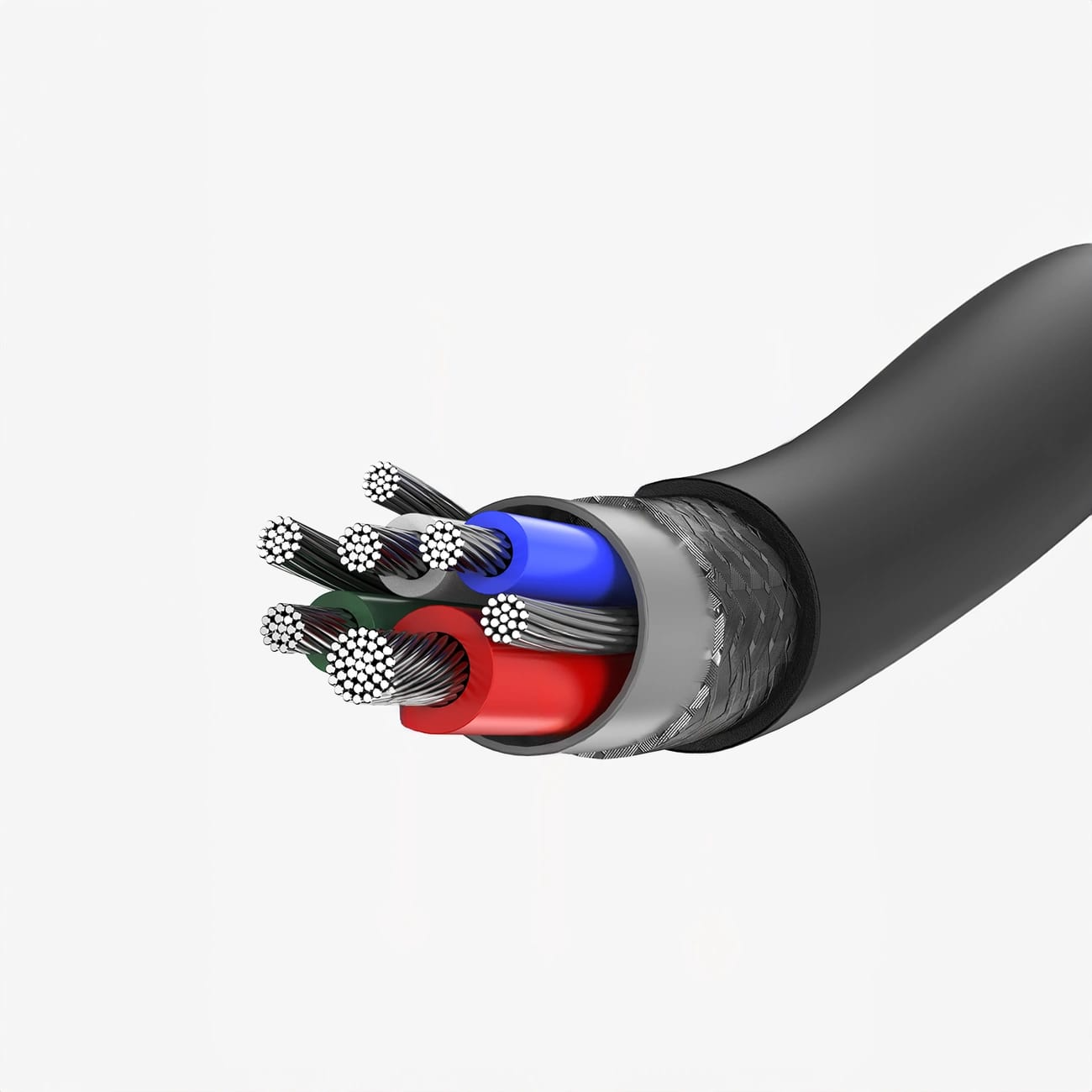 Daten- und Ladekabel USB-C - USB-C UGREEN US300, 100W, 2m, Schwarz
