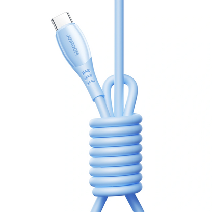 USB-C Daten- und Ladekabel - USB-C Joyroom S-A59 Vibrant, 60W, 1.2m, Blau