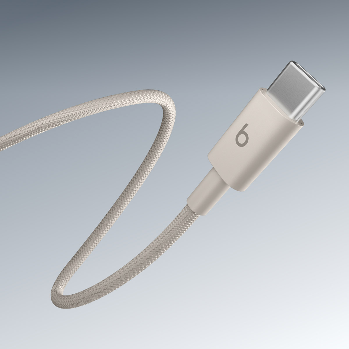 USB-C - USB-C Beats Daten- und Ladekabel, 1,5m, Beige MDGD4ZM/A