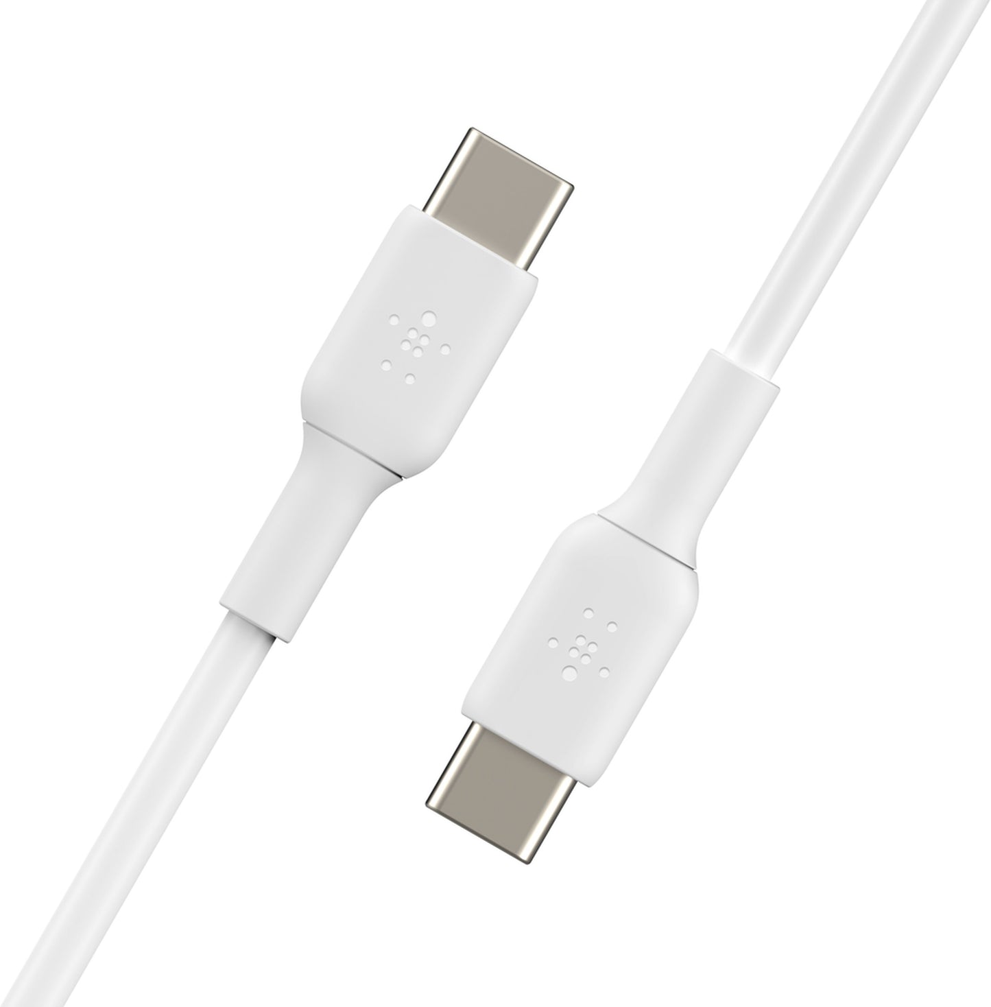 Daten- und Ladekabel USB-C - USB-C Belkin BoostCharge, 60W, 1m, 2er-Set, Weiß CAB003bt1MWH2PK
