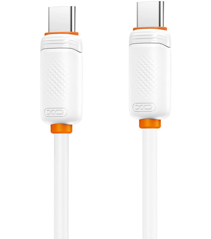 Daten- und Ladekabel USB-C - USB-C XO Design NB-Q302B, 60W, 1m, Weiß