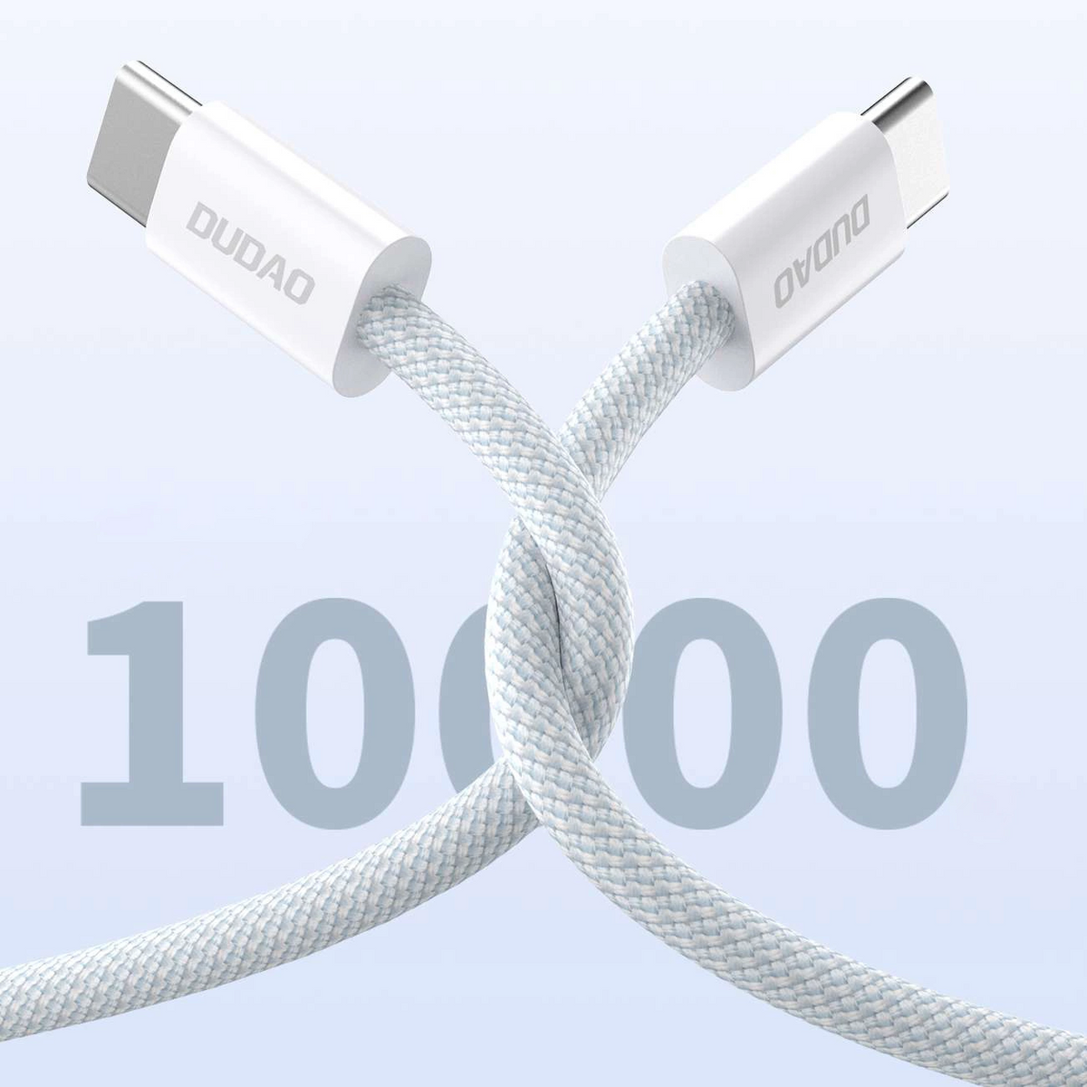 Daten- und Ladekabel USB-C - USB-C Dudao L6C, 30W, 2m, Blau