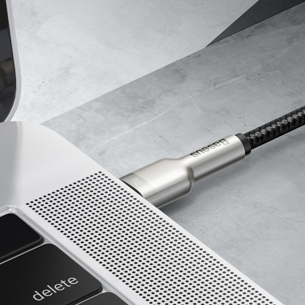 USB-C Daten- und Ladekabel - USB-C Baseus Cafule, 100W, 2m, Schwarz CATJK-D01