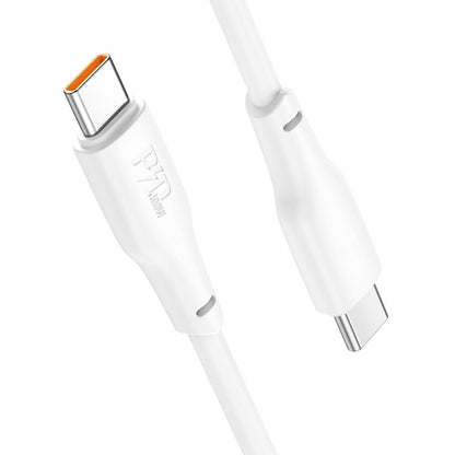 Daten- und Ladekabel USB-C - USB-C HOCO X93, 100 W, 1 m, Weiß