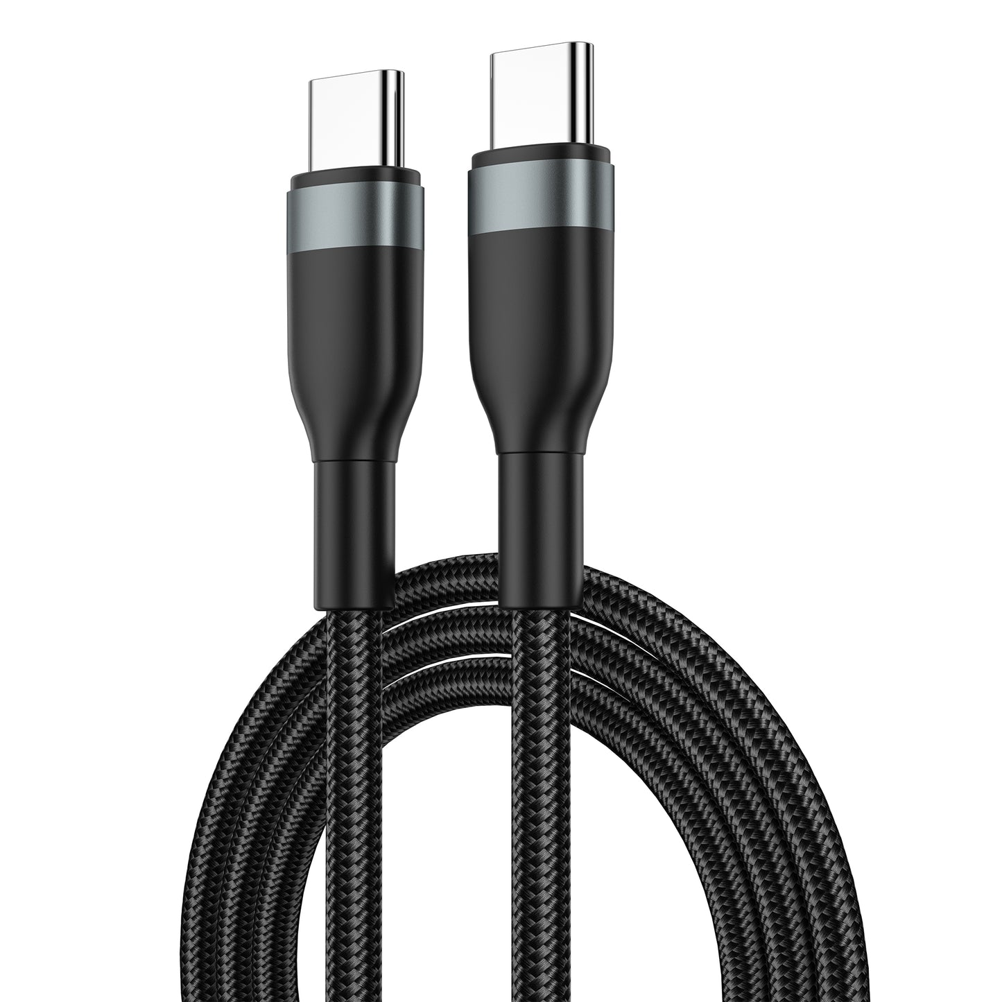 Daten- und Ladekabel USB-C - USB-C WiWu Wi-C017, 100 W, 1,2 m, Schwarz