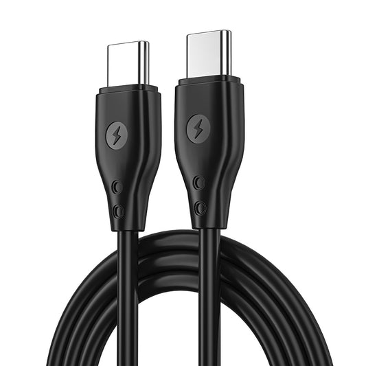 Daten- und Ladekabel USB-C - USB-C WiWu Wi-C002, 67 W, 1 m, Schwarz