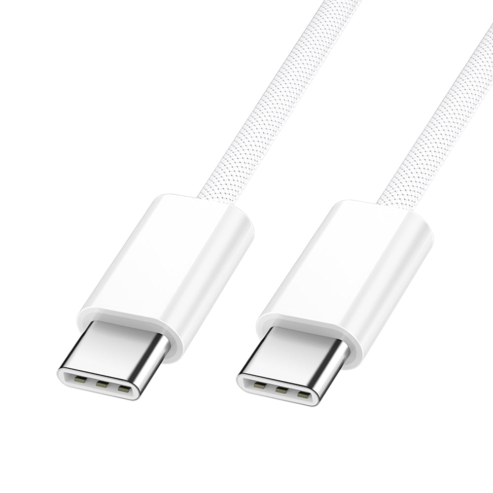 USB-C Daten- und Ladekabel - USB-C BWOO BO-X284, 60W, 1m, Weiß