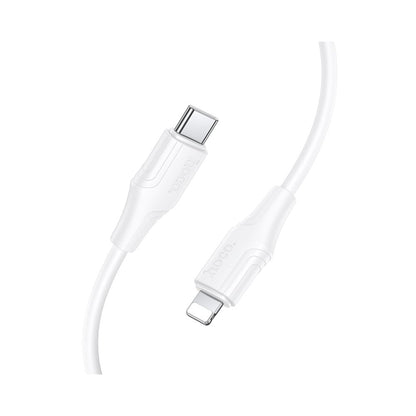 Daten- und Ladekabel USB-C - Lightning HOCO X124, 27W, 1m, Weiß