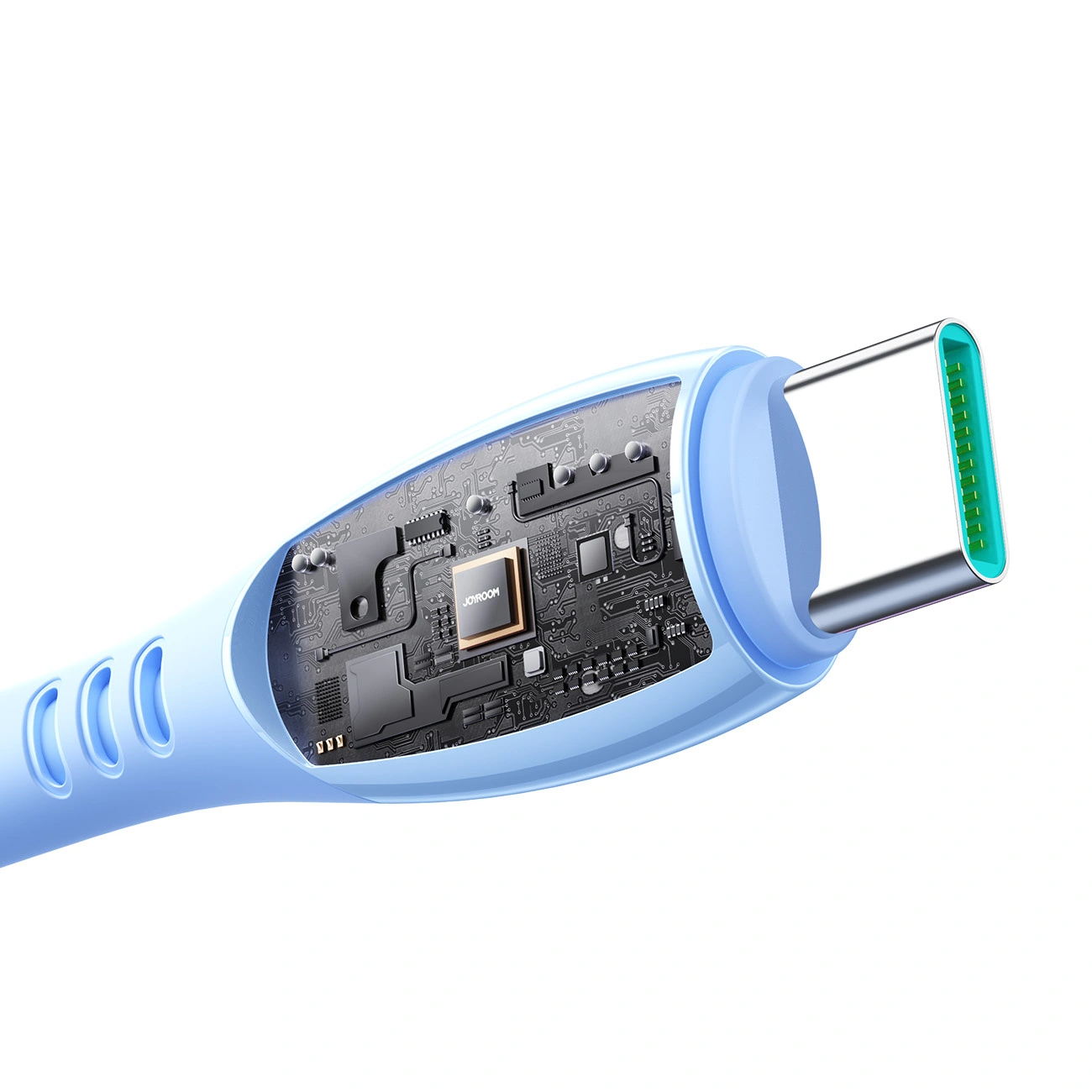 USB-C Daten- und Ladekabel - USB-C Joyroom S-A59 Vibrant, 60W, 1.2m, Blau