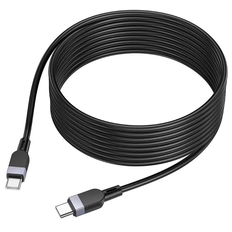 Daten- und Ladekabel USB-C - USB-C HOCO X109, 60W, 2m, Schwarz