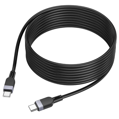 Daten- und Ladekabel USB-C - USB-C HOCO X109, 60W, 2m, Schwarz