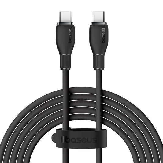 USB-C - USB-C Baseus Pudding Data and Charging Cable, 100W, 1.2m, Black P10355702111-00