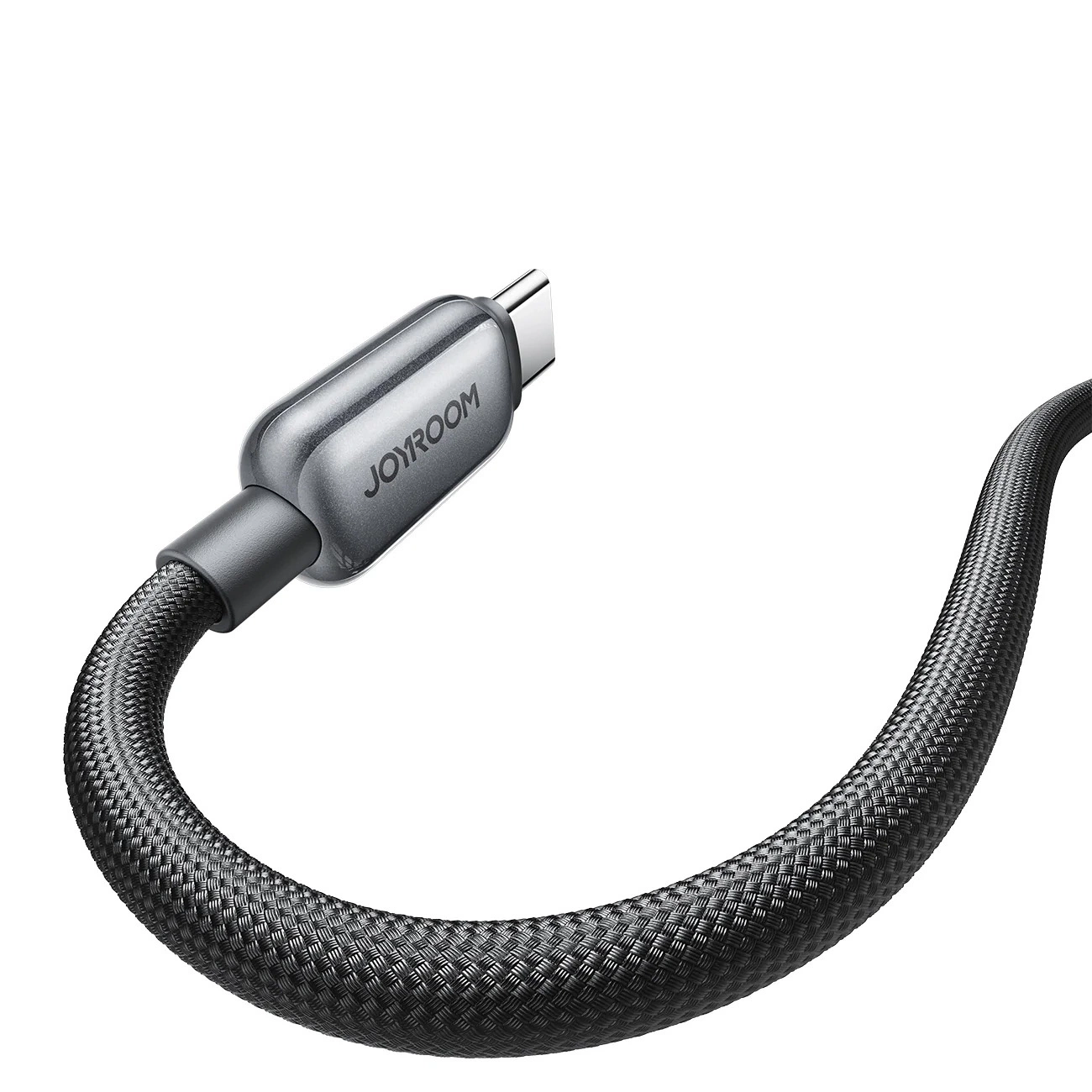 Daten- und Ladekabel USB-A - USB-C Joyroom S-A55 StarFlight Display, 66W, 1.2m, Schwarz