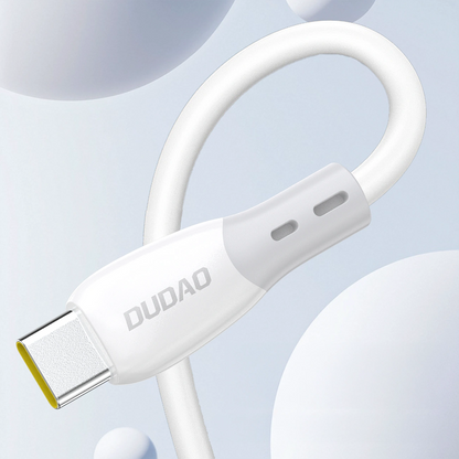 USB-C - Lightning Lade- und Datenkabel Dudao L25SX, 30W, 1m, Weiß