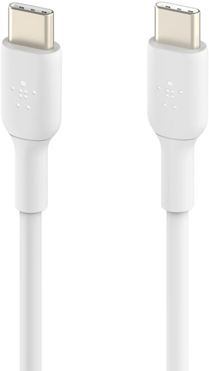 Daten- und Ladekabel USB-C - USB-C Belkin BoostCharge, 60W, 1m, 2er-Set, Weiß CAB003bt1MWH2PK