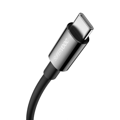 Daten- und Ladekabel USB-A - USB-C Baseus Superior Series, 65W, 2m, Schwarz CAYS001001