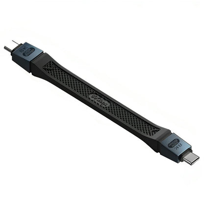 USB-C Daten- und Ladekabel - USB-C OEM 8K Video, 240W, 0,13m, Schwarz