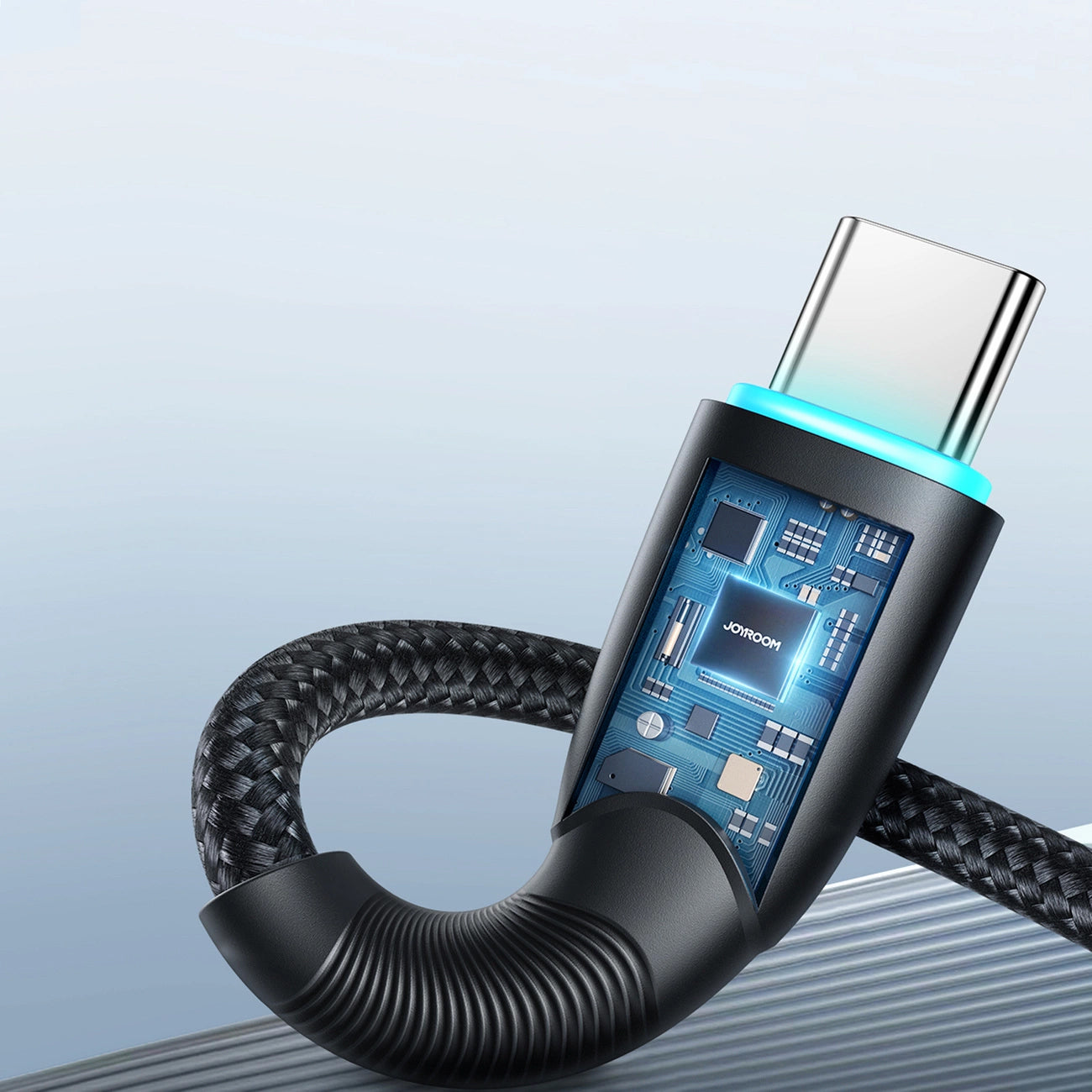 Daten- und Ladekabel USB-A - USB-C Joyroom S-A32, 100W, 1m, Schwarz