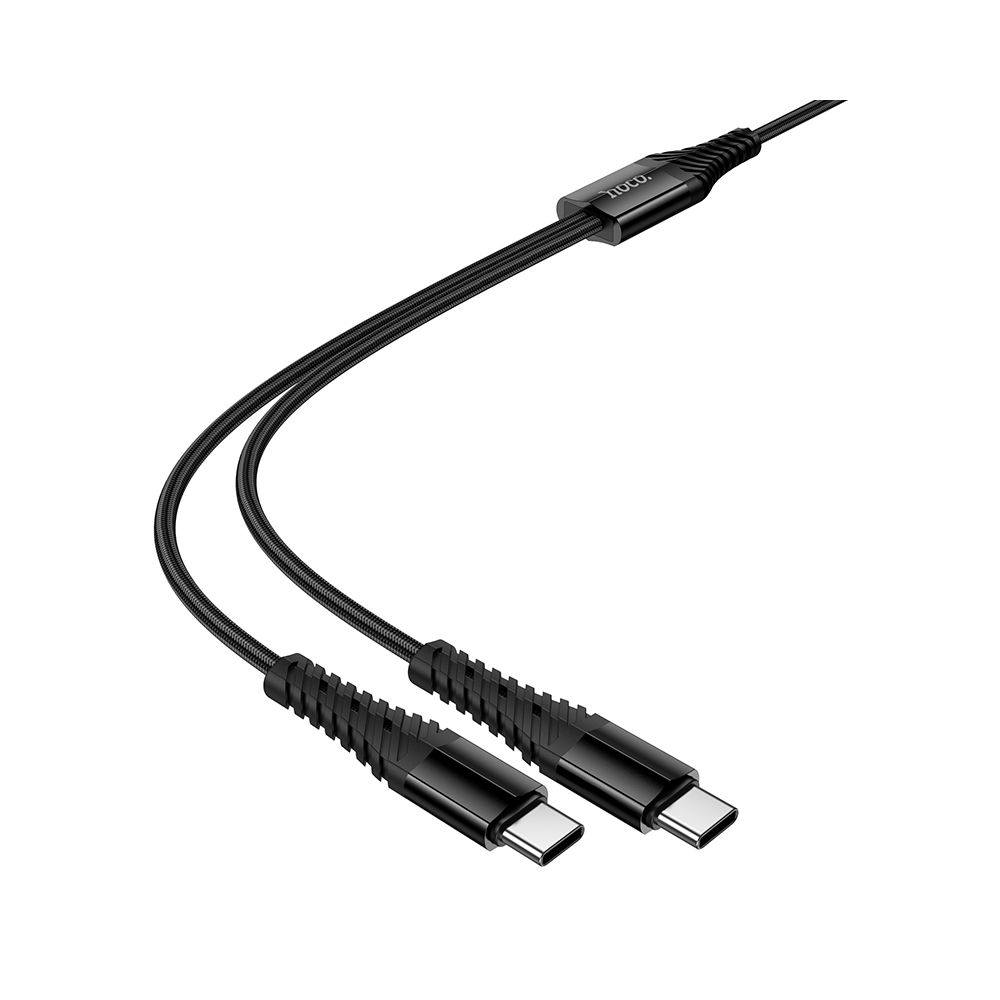 USB-C Ladekabel - 2 x USB-C HOCO X123, 10W, 1m, Schwarz