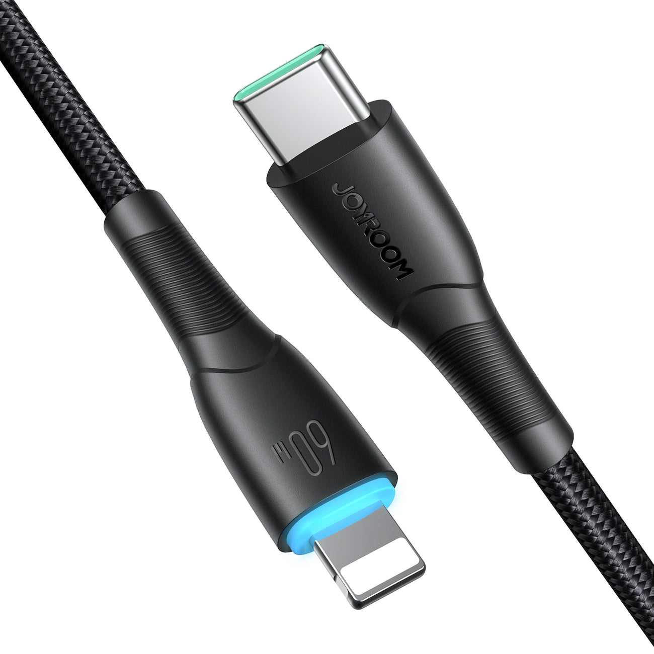 USB-C Daten- und Ladekabel - USB-C Joyroom S-A32, 60W, 1m, Schwarz