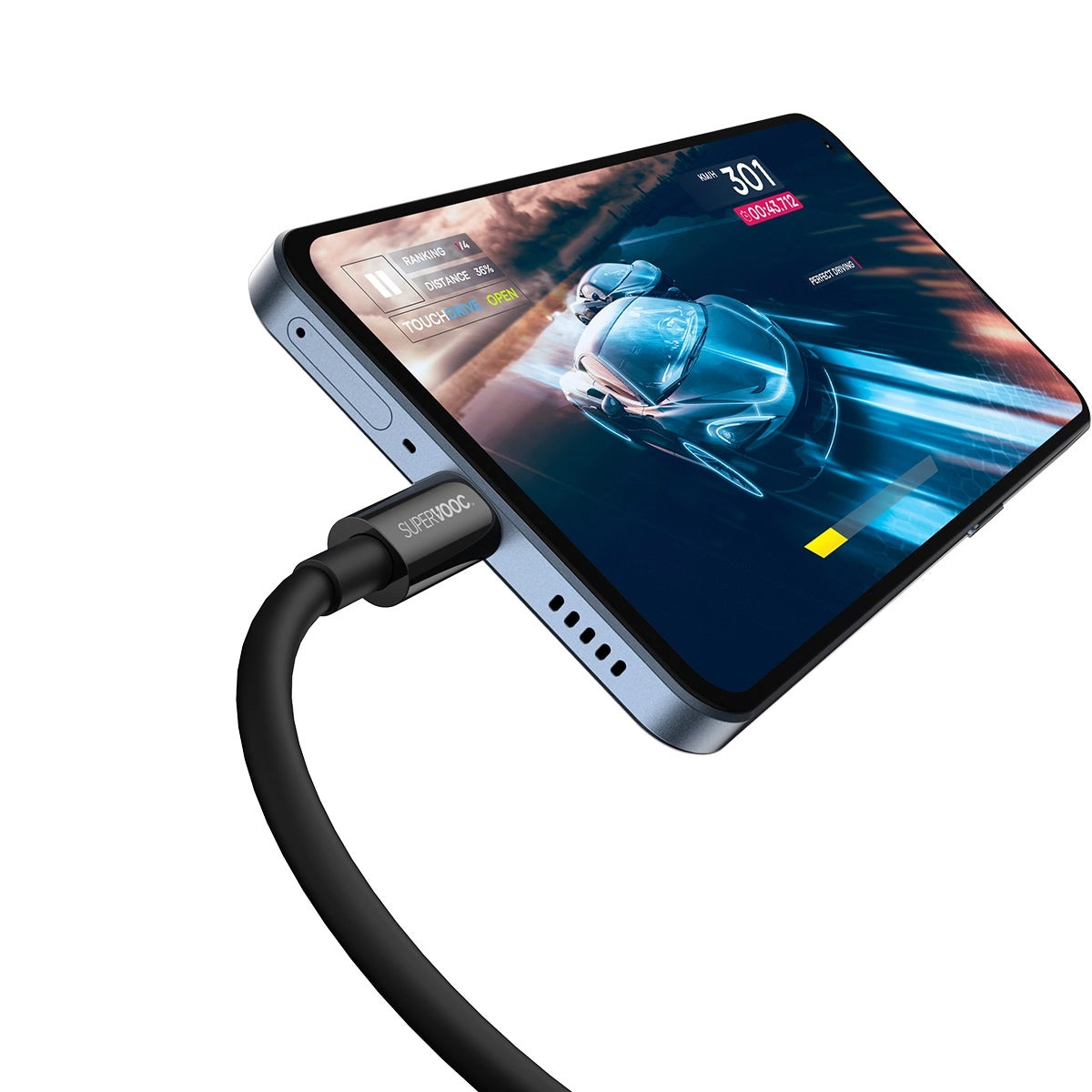 Daten- und Ladekabel USB-A - USB-C Baseus Superior Series, 65W, 2m, Schwarz CAYS001001
