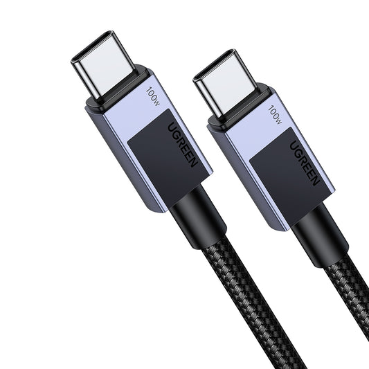 USB-C Daten- und Ladekabel - USB-C UGREEN L512, 100W, 0.5m, Grau