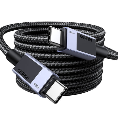 USB-C Daten- und Ladekabel - USB-C UGREEN L512, 100W, 3m, Grau