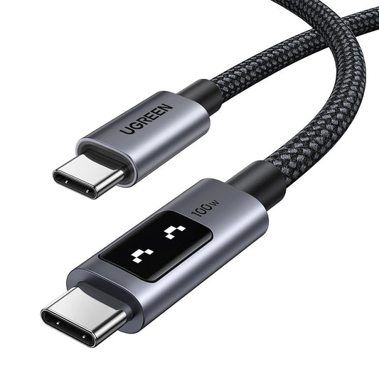 USB-C Daten- und Ladekabel - USB-C UGREEN L509, 100W, 2m, Grau