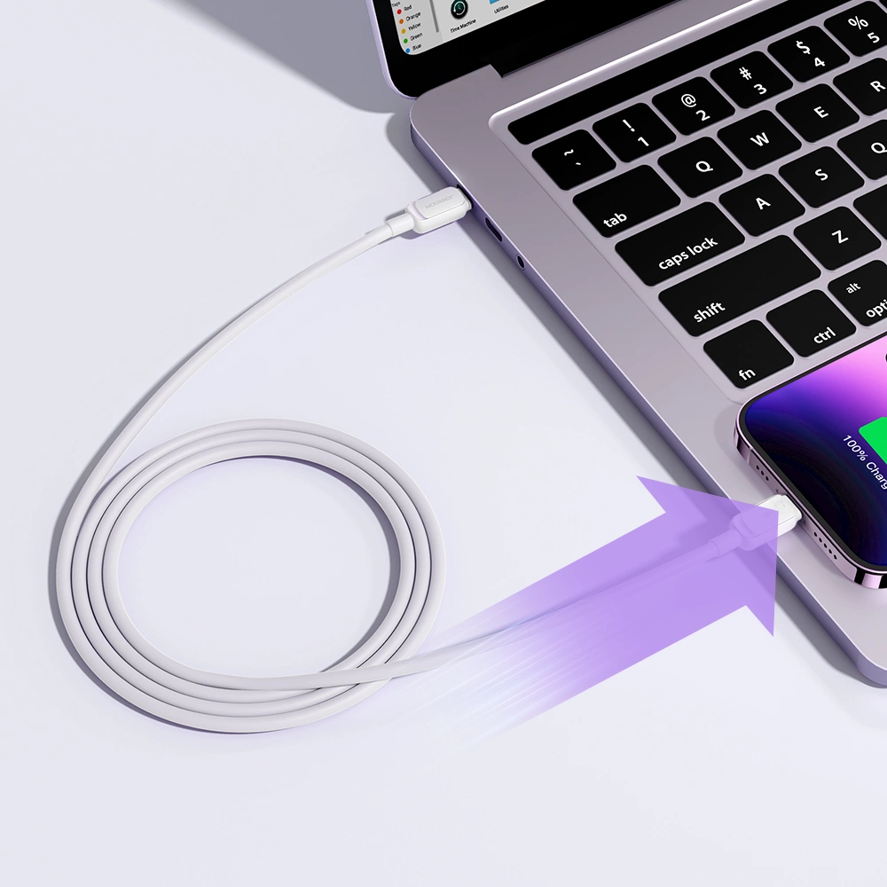 USB-C - Lightning Lade- und Datenkabel Joyroom S-A14, 30W, 1.2m, Weiß