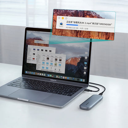 USB-C zu USB-C Daten- und Ladekabel UGREEN US300, 100W, 2m, Weiß