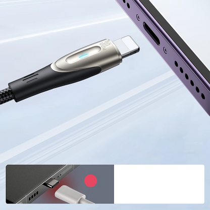 USB-C - Lightning Lade- und Datenkabel Joyroom S-A31, 30W, 1,2m, Schwarz