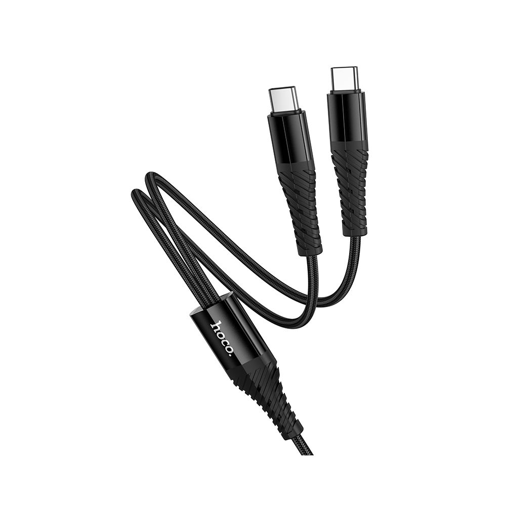 USB-C Ladekabel - 2 x USB-C HOCO X123, 10W, 1m, Schwarz